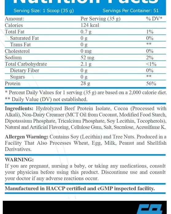 Everbuild Beef Isolate Protein 1800g | پروتئین بیف ایزوله اوربیلد