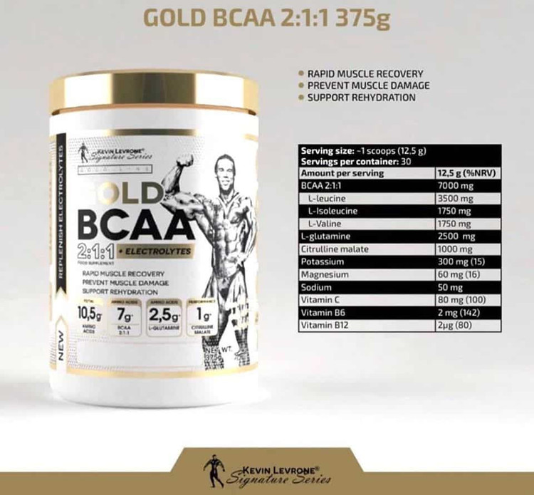 بی سی ای ای گلد کوین لورون پودری شGOLD BCAA