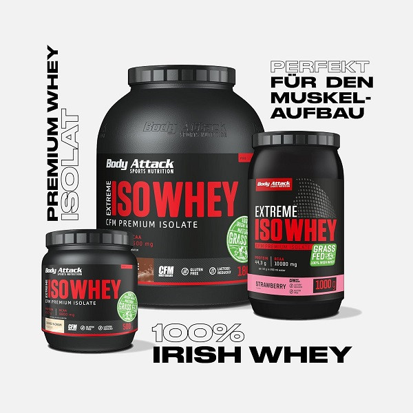 اکستریم وی ایزوله بادی اتک 1.8 کیلو Body Attack Extreme ISO Whey