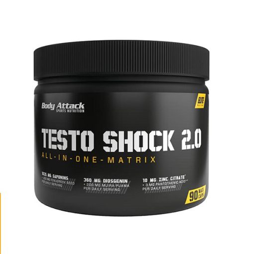 تستو شوک تست بوستر بادی اتک Body Attack Testo Shock 2.0