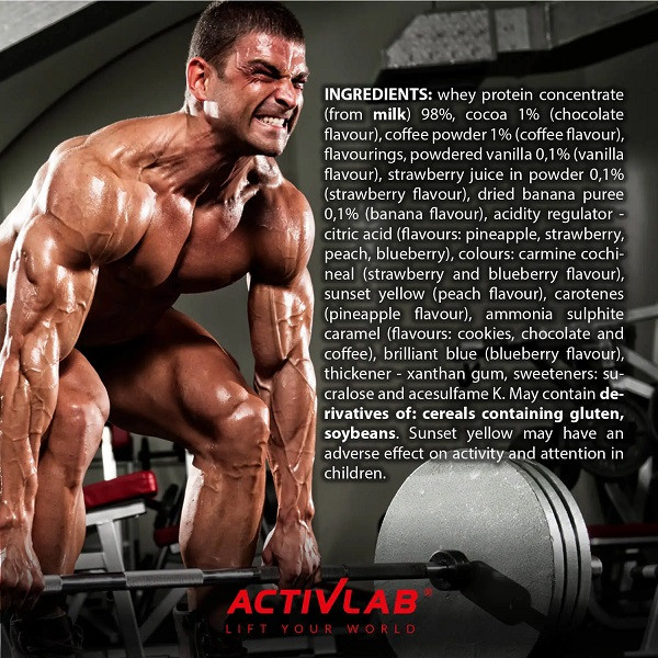 پروتئین وی پرمیوم 100% خالص اکتیولب 2000 گرم Activlab 100% Premium Whey