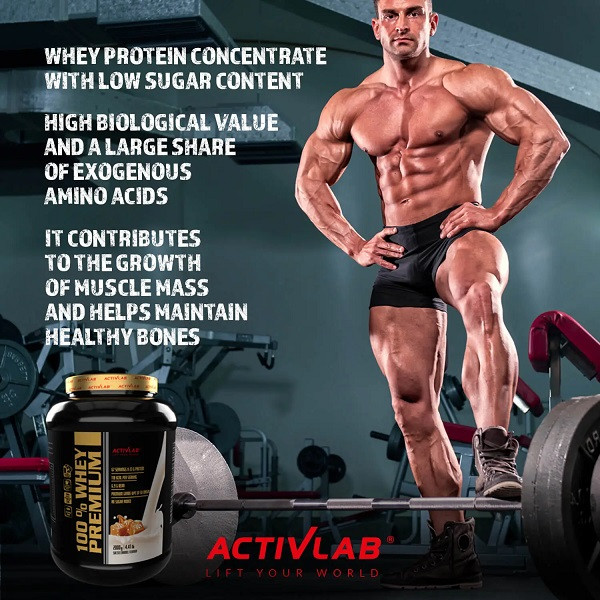 پروتئین وی پرمیوم 100% خالص اکتیولب 2000 گرم Activlab 100% Premium Whey