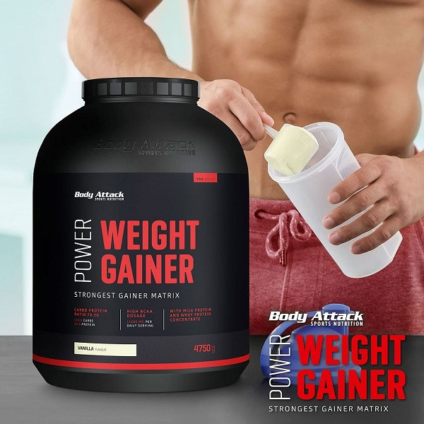 پودر گینر بادی اتک Body Attack Power Weight Gainer