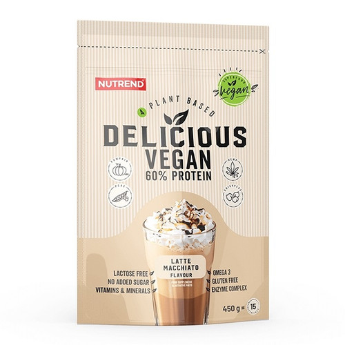 پروتئین وی گیاهی ناترند 450 گرم Nutrend Delicious Vegan Protein