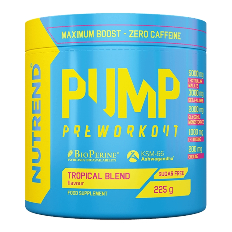 پمپ بدون کافئین ناترند 225 گرمیNutrend Pump