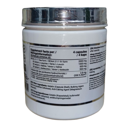 کپسول بی سی ای ای کمپلت وایکینگ فورس 240 عدد VIKING COMPLETE BCAA