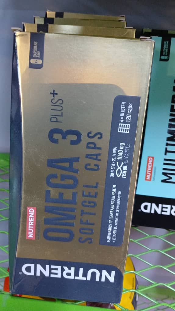 کپسول امگا 3 پلاس ناترند Nutrend Omega 3 Plus