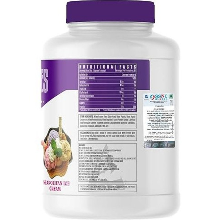 ماتریکس پروتئین وی دنیس جیمز Dennis James Whey Protein Matrix