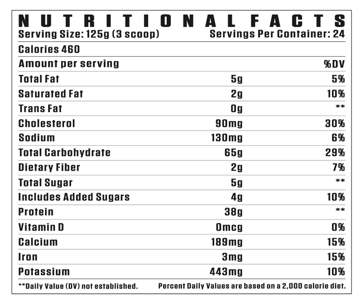 مس گینر ۳ کیلو فلکس ویلر – Flex Wheeler Mass Gainer 3kg