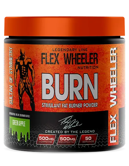 چربی‌سوز پودری برن استیمولانت فلکس ویلر – Flex Wheeler Burn Stimulant Powder