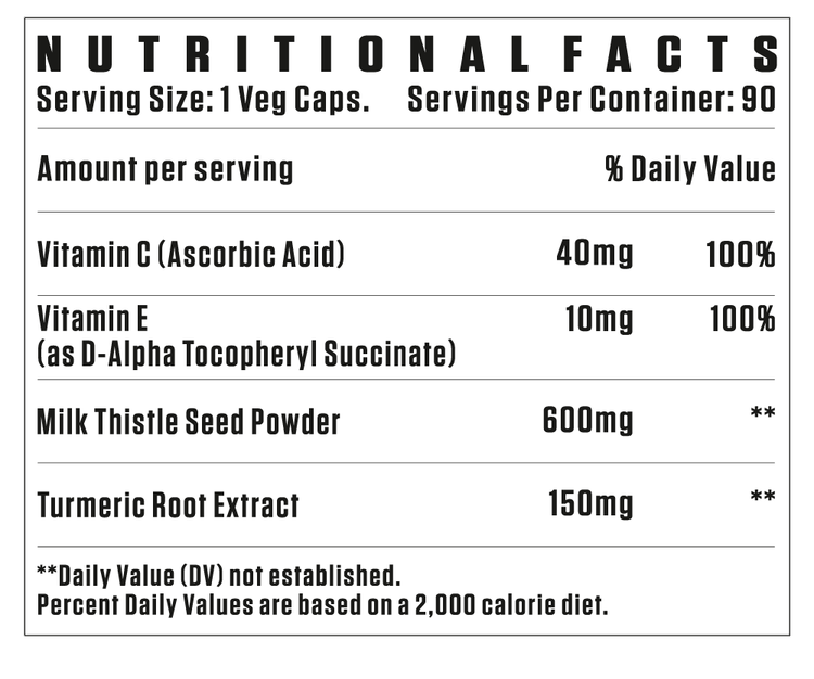 پاکسازی کبد ۹۰ کپسول گیاهی فلکس ویلر – Flex Wheeler Liver Detox 90 Veg Capsules