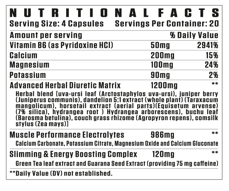 کپسول آبگیری فلکس ویلر – FOX WHEELER EXPEL WATER OUT | 80 Caps