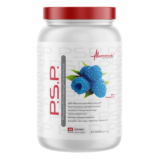 پمپ بدون کافئین پی اس پی متابولیک Metabolic Nutrition P.S.P
