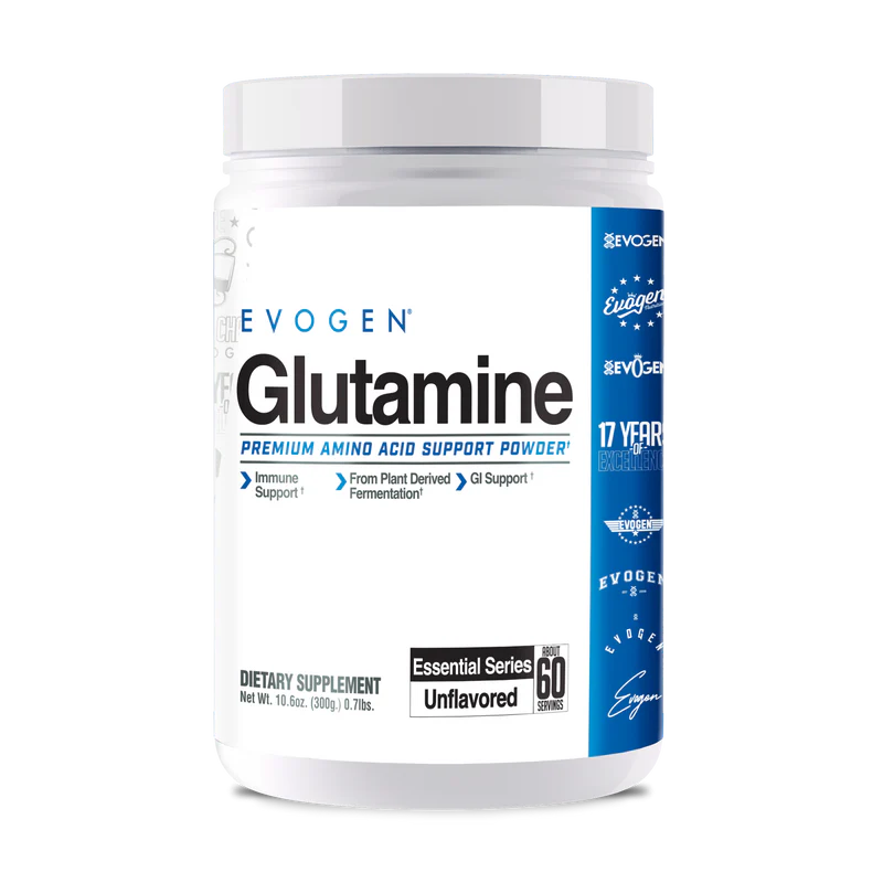 گلوتامین ایوژن اصل | Glutamine Evogen 300 گرم 60 سروینگ لاین آمریکا