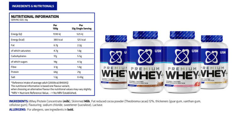 پروتئین وی پرمیوم یو اس ان اصل | USN Premium Whey Protein