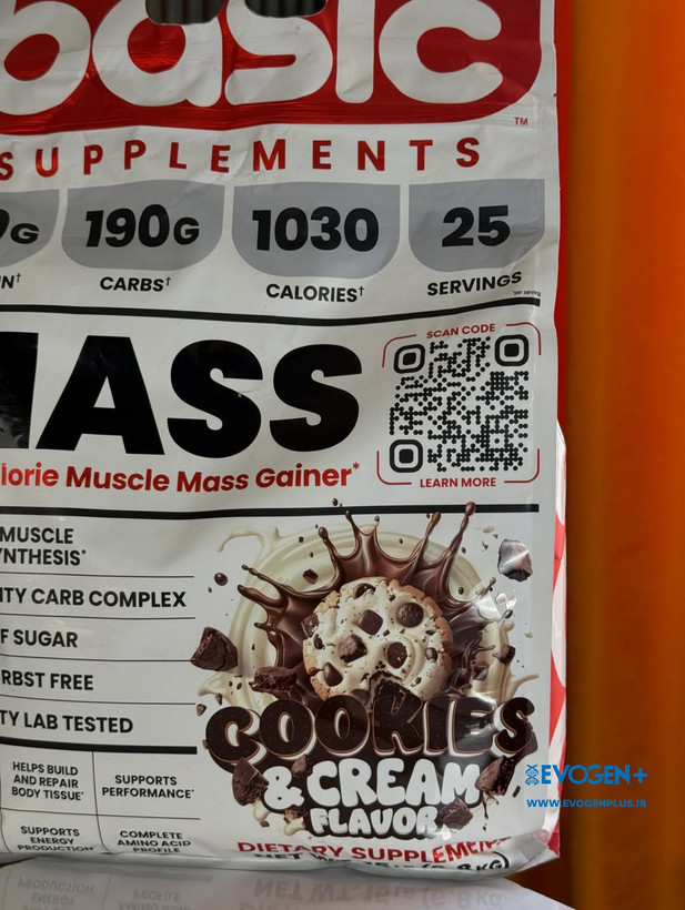 مس گینر بیسیک (Basic Mass Gainer ) – افزایش وزن و حجم حرفهای