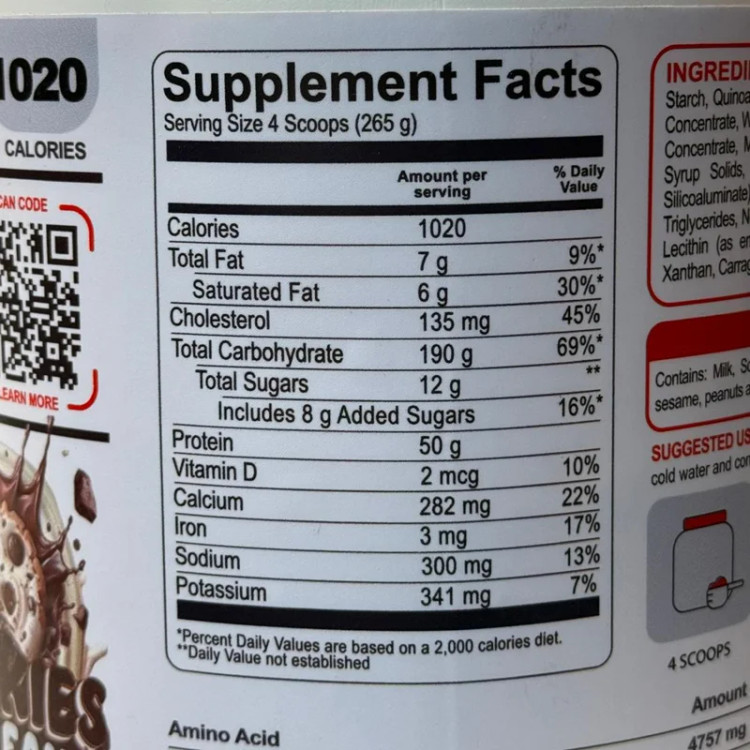 مس گینر بیسیک (Basic Mass Gainer ) – افزایش وزن و حجم حرفهای