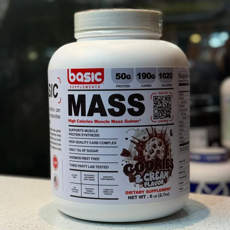 مس گینر بیسیک (Basic Mass Gainer ) – افزایش وزن و حجم حرفهای