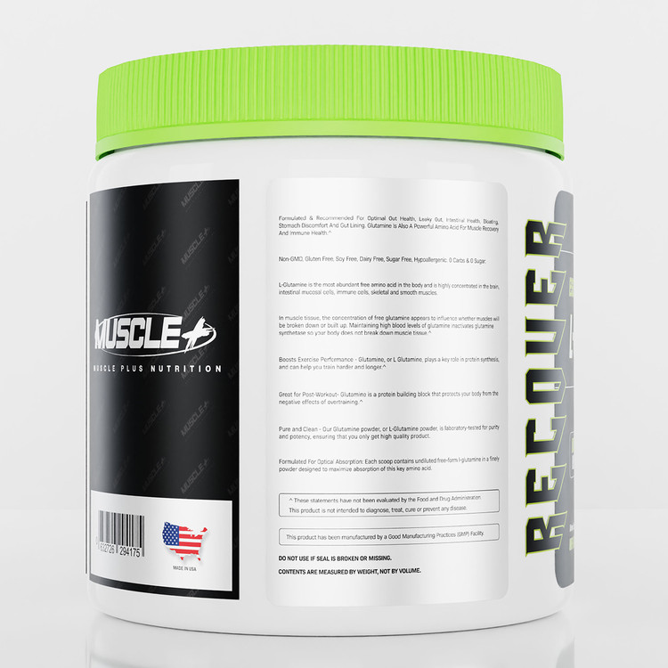 ال-گلوتامین ماسل پلاس | Muscle Plus L-Glutamine | افزایش ریکاوری و کاهش درد عضلانی