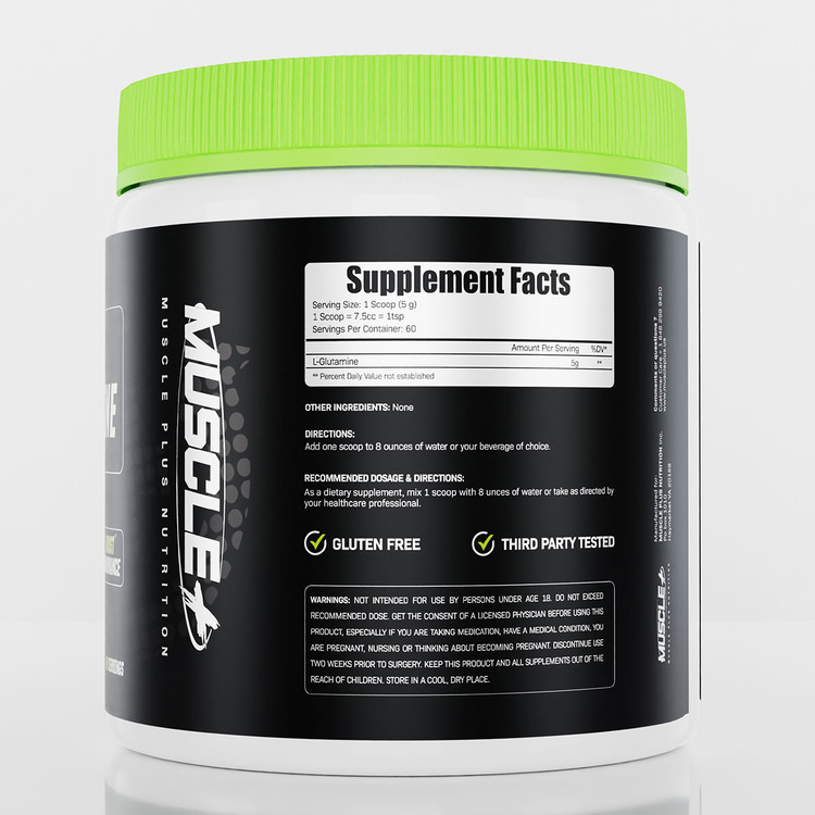 ال-گلوتامین ماسل پلاس | Muscle Plus L-Glutamine | افزایش ریکاوری و کاهش درد عضلانی