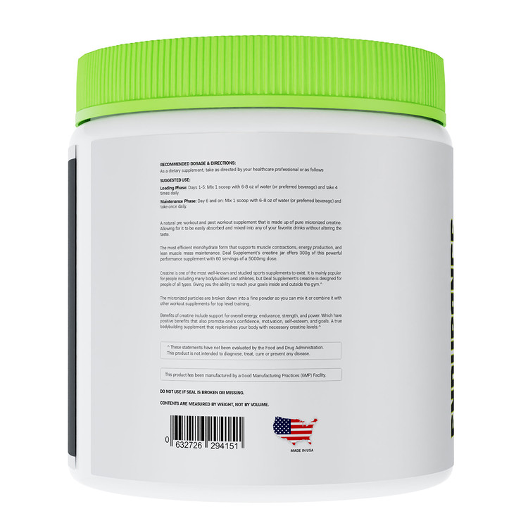 کراتین مونوهیدرات ماسل پلاس | Muscle Plus Creatine | افزایش قدرت و حجم عضلانی