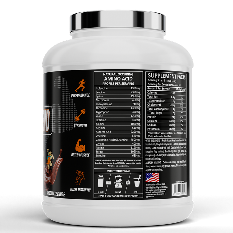 Muscle Plus Whey Blend – پروتئین وی ماسل پلاس نوتریشن مدل Whey Blend (2.27 کیلوگرم / 5 پوند)