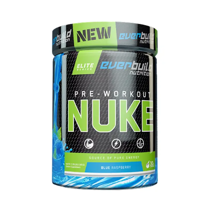 پمپ پری ورک اوت NUKE اوربیلد 30 سروینگ | Everbuild Nutrition NUKE Pre Workout