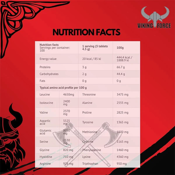 آمینو وی وایکینگ 300 عددی | Viking Amino Whey