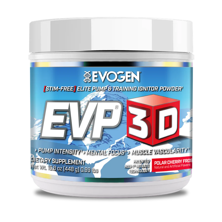 پودر پمپ ایوژن EVP 3D بدون کافئین وزن ۵۰۰ گرم