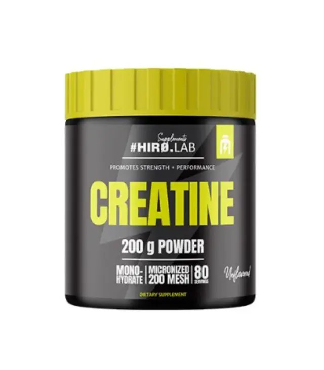 پودر کراتین هیرولب 200 گرم Hiro.Lab Creatine بدون طعم